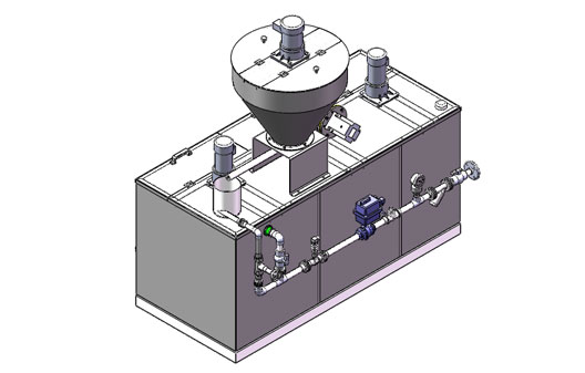 enPAM溶液制備投加系統(tǒng)